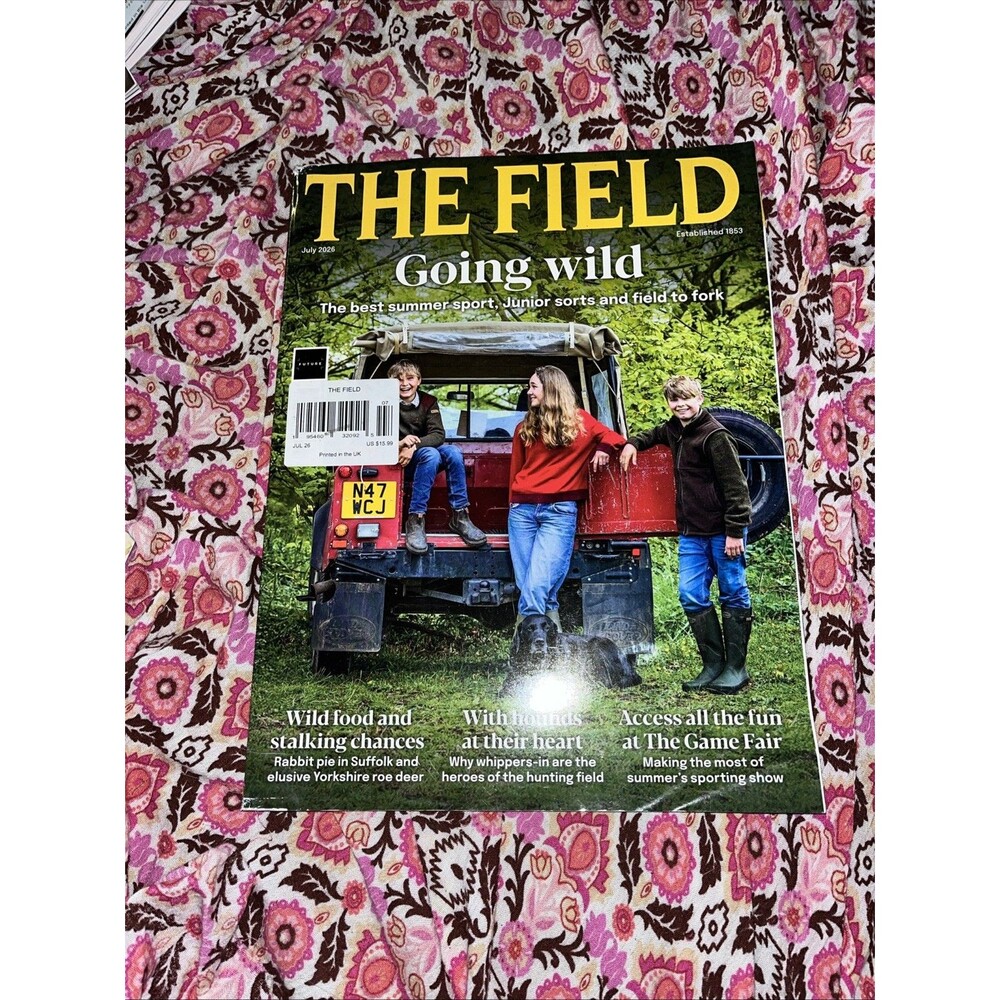 The Field Going Wild July 2026 Wild Food & Stalking Chances
